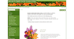 Desktop Screenshot of milanflower.com
