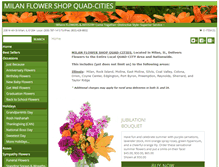 Tablet Screenshot of milanflower.com